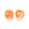1-Hole Transparent Acrylic Buttons TACR-S154-50B-2