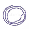 Cubic Zirconia Beads Strands X-G-F596-48E-3mm-2