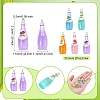10Pcs 5 Styles Opaque Resin Pendants RESI-FS0001-91-4