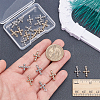 24Pcs 2 Colors Alloy Pendants FIND-WR0012-77-3