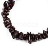 Unisex Chip Natural Quartz Crystal Beaded Stretch Bracelets BJEW-S143-32-1-3