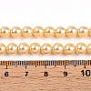 Baking Paint Pearlized Glass Pearl Bead Strands HY-N002-6mm-A09-5