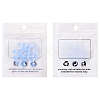 20Pcs Transparent Glass Beads GLAA-YW0001-08-8