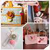4Pcs 2 Style Handmade Cotton Keychains KEYC-PH01612-5