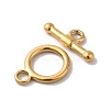 Ion Plating(IP) 304 Stainless Steel Toggle Clasps STAS-H212-19G-2