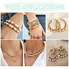 108Pcs 2 Strands Electroplate Glass Beads Strands EGLA-TA0013-58-8