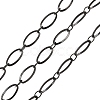 304 Stainless Steel Oval Link Chains CHS-P007-16EB-1