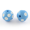 Chunky Bubblegum Acrylic Beads SACR-S146-20mm-01-1