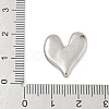 304 Stainless Steel Heart Pendants LS-STAS-R162-01P-03-3
