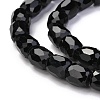 Electroplate Opaque Glass Beads GLAA-F108-10B-09-2