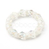 Faceted Transparent Acrylic Beaded Stretch Bracelets Sets for Kids BJEW-JB06220-6