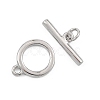 SHEGRACE Brass Toggle Clasps XGR0123P-157P-1