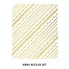 3D Goldenrod Nail Water Decals MRMJ-N010-44-007-2