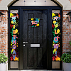 Polyester Hanging Sign for Home Office Front Door Porch Decorations HJEW-WH0023-020-4