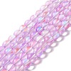 Synthetic Moonstone Beads Strands G-E573-02B-20-2