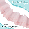 16 Yards Cotton Embroidery Flower Lace Ribbons OCOR-ME0001-21A-2