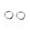 Tarnish Resistant 304 Stainless Steel Open Jump Rings STAS-D448-093P-8mm-1