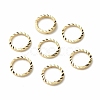 Brass Linking Rings KK-F831-018B-G-RS-1