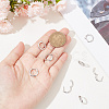 Brass Micro Pave Cubic Zirconia Hoop Earring for Women EJEW-WH0013-97P-3