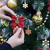 20Pcs 10 Colors Christmas Style Alloy Enamel Pendants ENAM-YW0004-39-6