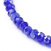 Faceted Glass Beaded Necklaces NJEW-JN02553-06-2