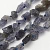 Rough Raw Natural Kyanite/Cyanite/Disthene Beads Strands G-K202-15-1
