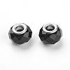 Handmade Glass European Beads GPDL25Y-C27-2
