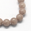Natural Dyed Yellow Jade Gemstone Bead Strands G-R271-12mm-YXS06-2
