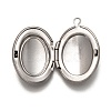 Non-Tarnish 316 Stainless Steel Locket Pendants LS-X-STAS-O135-05P-3