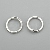 304 Stainless Steel Open Jump Rings X-STAS-H380-09S-N-2