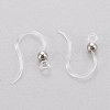 Eco-Friendly Plastic Earring Hooks STAS-K203-03P-3