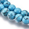 Synthetic Turquoise Beads Strands Z0NDC014-1-3