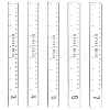 10Pcs 5 Style Acrylic Clay Depth Guides TOOL-WH0159-40-1