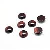 Dyed & Heated Natural Tiger Eye Gemstone Cabochons G-T020-8mm-19-1