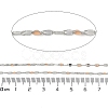 Brass Dapped Chains AJEW-Q153-02P-15-2