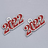 Alloy Enamel Pendants PALLOY-N160-001-03S-RS-3