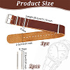 Plain Leather Watch Bands DIY-WH0021-77P-2