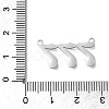 304 Stainless Steel Pendants STAS-D382-04G-P-3
