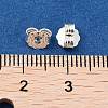 925 Sterling Silver Friction Ear Nuts LS-STER-G041-02C-3