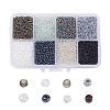 12/0 Glass Seed Beads SEED-X0050-2mm-02-1