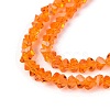 Transparent Glass Beads Strands GLAA-N018-3mm-07-4