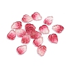 Two-Tone Transparent Glass Charms GLAA-H016-15F-1
