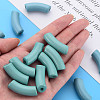 Opaque Acrylic Beads MACR-S372-001B-15-4712-5