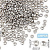 200Pcs 202 Stainless Steel Spacer Beads STAS-UN0056-40-3