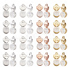 24Pcs 4 Colors Silicone Ear Nuts FIND-TA0001-52-2