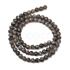 Natural Fluorescent Syenite Rock(Glow under UV Light) Beads Strands GG-NH0012-A01-4mm-5