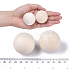 Natural Wooden Round Ball WOOD-T014-40mm-4