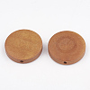 Natural Pear Wood Beads X-WOOD-T009-2.0cm-04-2