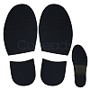 2 Pair 2 Styles Skid Rubber Shoes Bottom FIND-GA0003-82-1