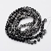 Crackle Glass Beads Strands X-CCG-Q002-6mm-11-2